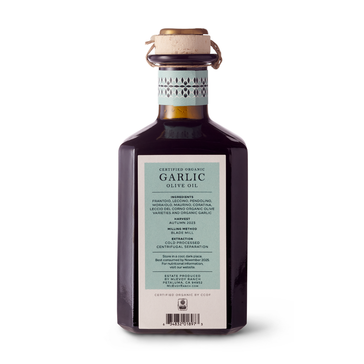 Organic Garlic Olive Oil