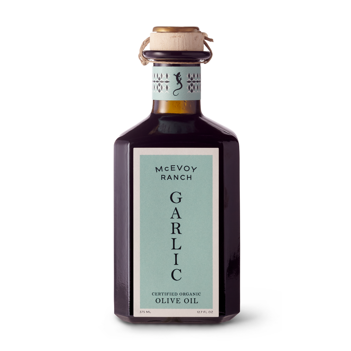Organic Garlic Olive Oil 375 ML