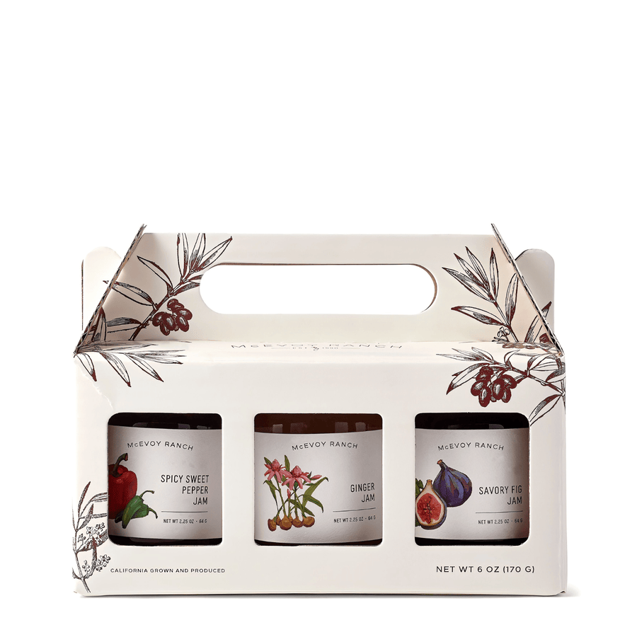 Mini Savory & Sweet Jam Gift Pack - McEvoy Ranch