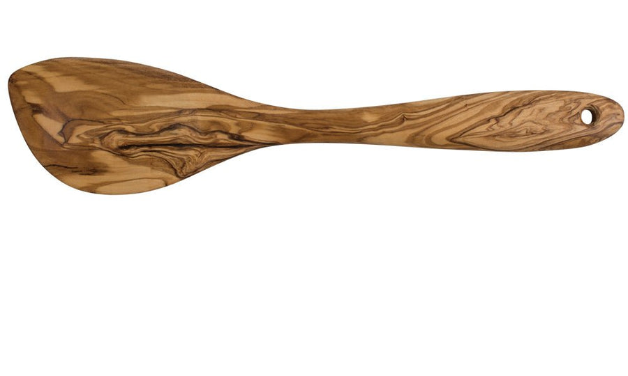 Olive Wood Pointed Spoon 12"