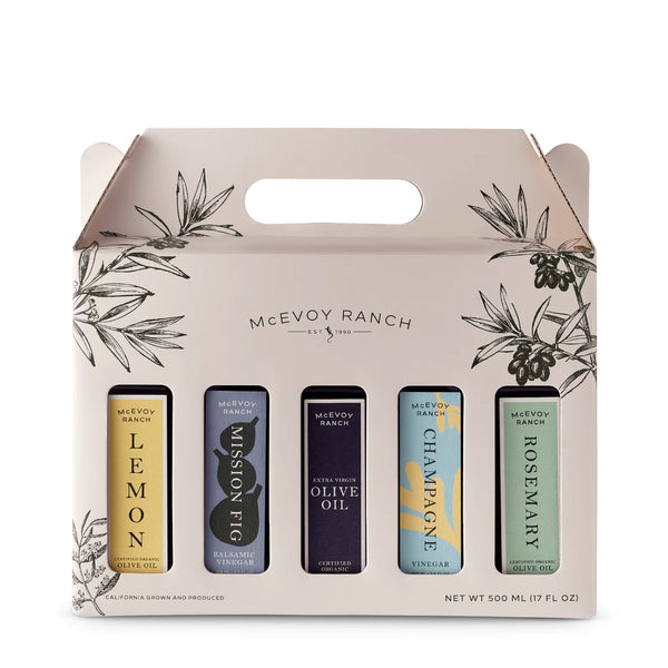 5-Piece Olive Oil & Vinegar Gift Pack