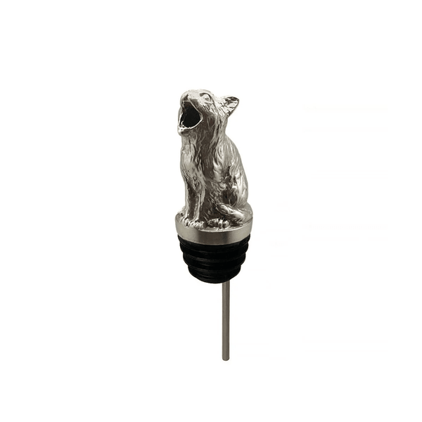 Silver Cat Pourer