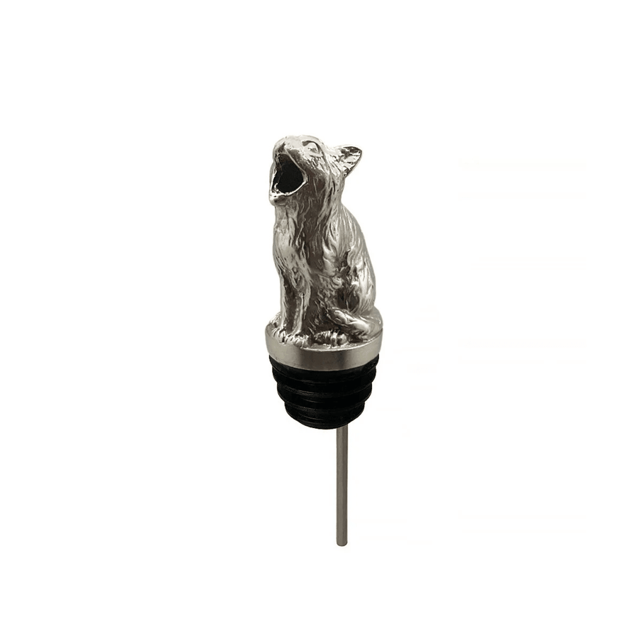Silver Cat Pourer
