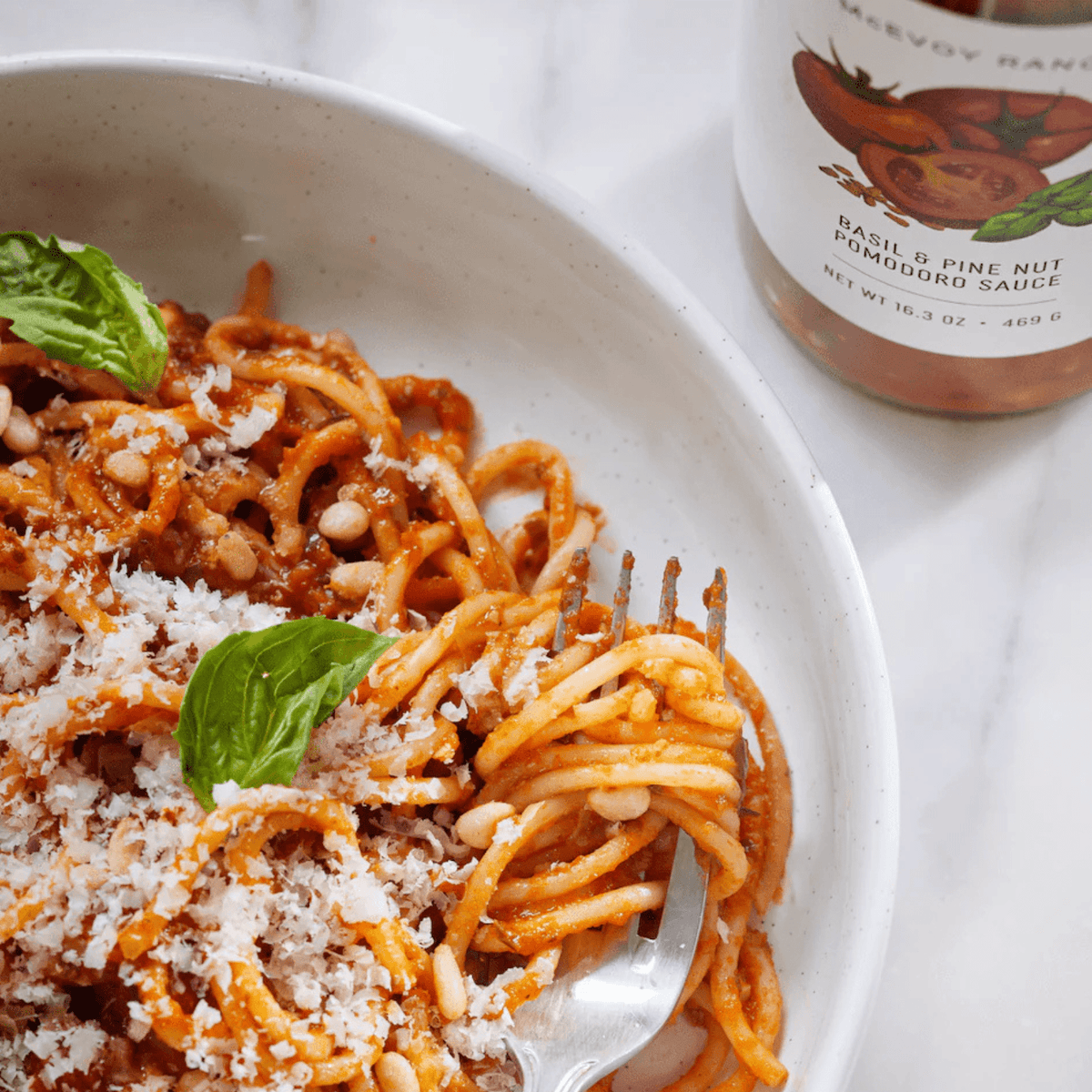 Basil &amp; Pine Nut Pomodoro Sauce