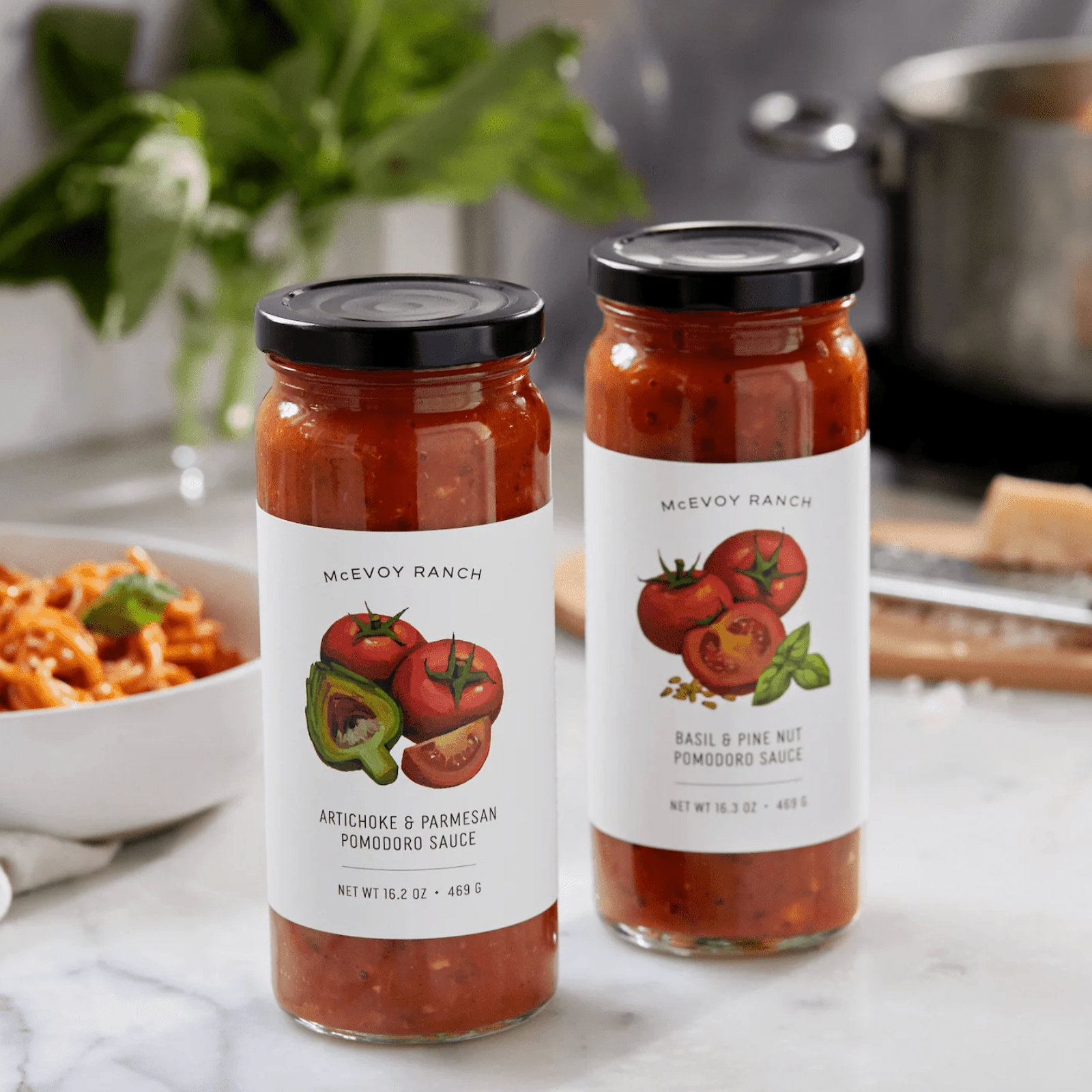 Basil & Pine Nut Pomodoro Sauce