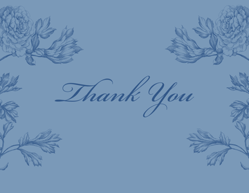 Thank You occasion card