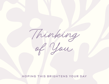 Thinking of You occasion card