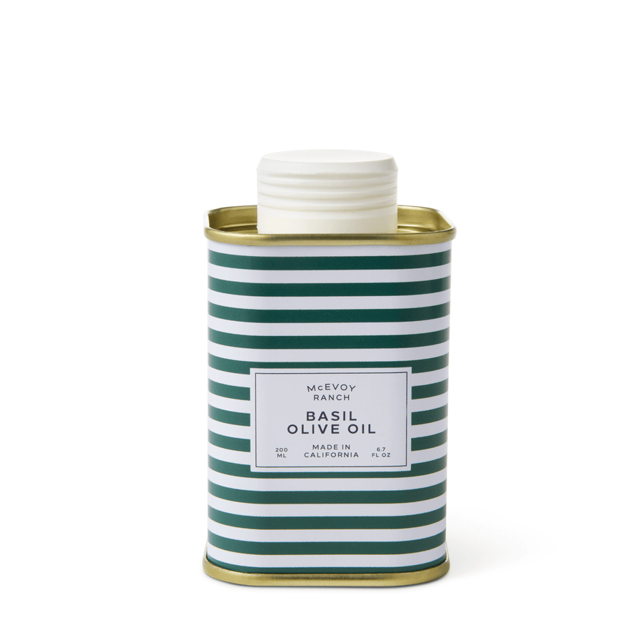 Stripes Organic Basil Olive Oil