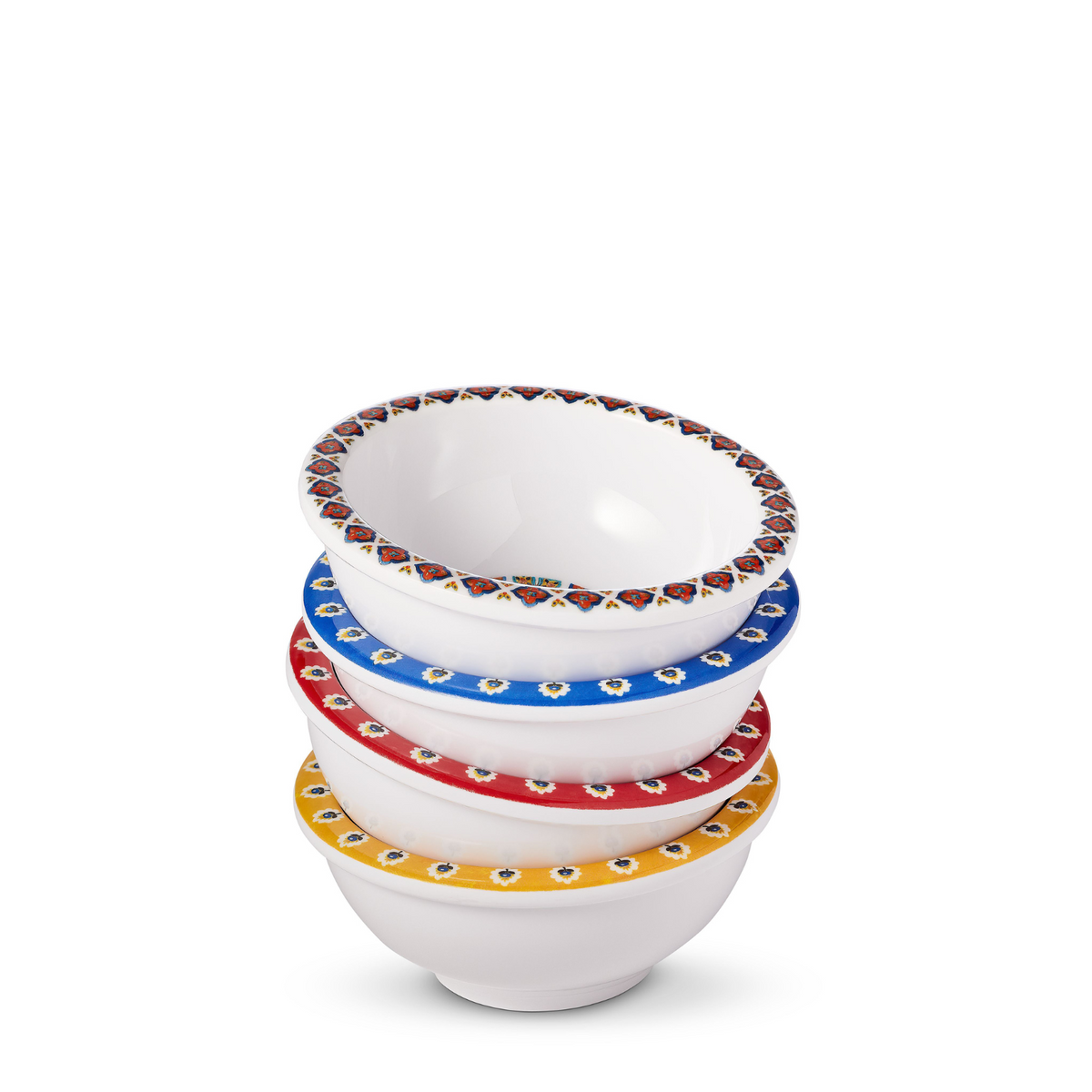 Le Cadeaux Assorted Mini Melamine Bowls (Set of 4)