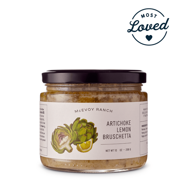 Artichoke Lemon Bruschetta