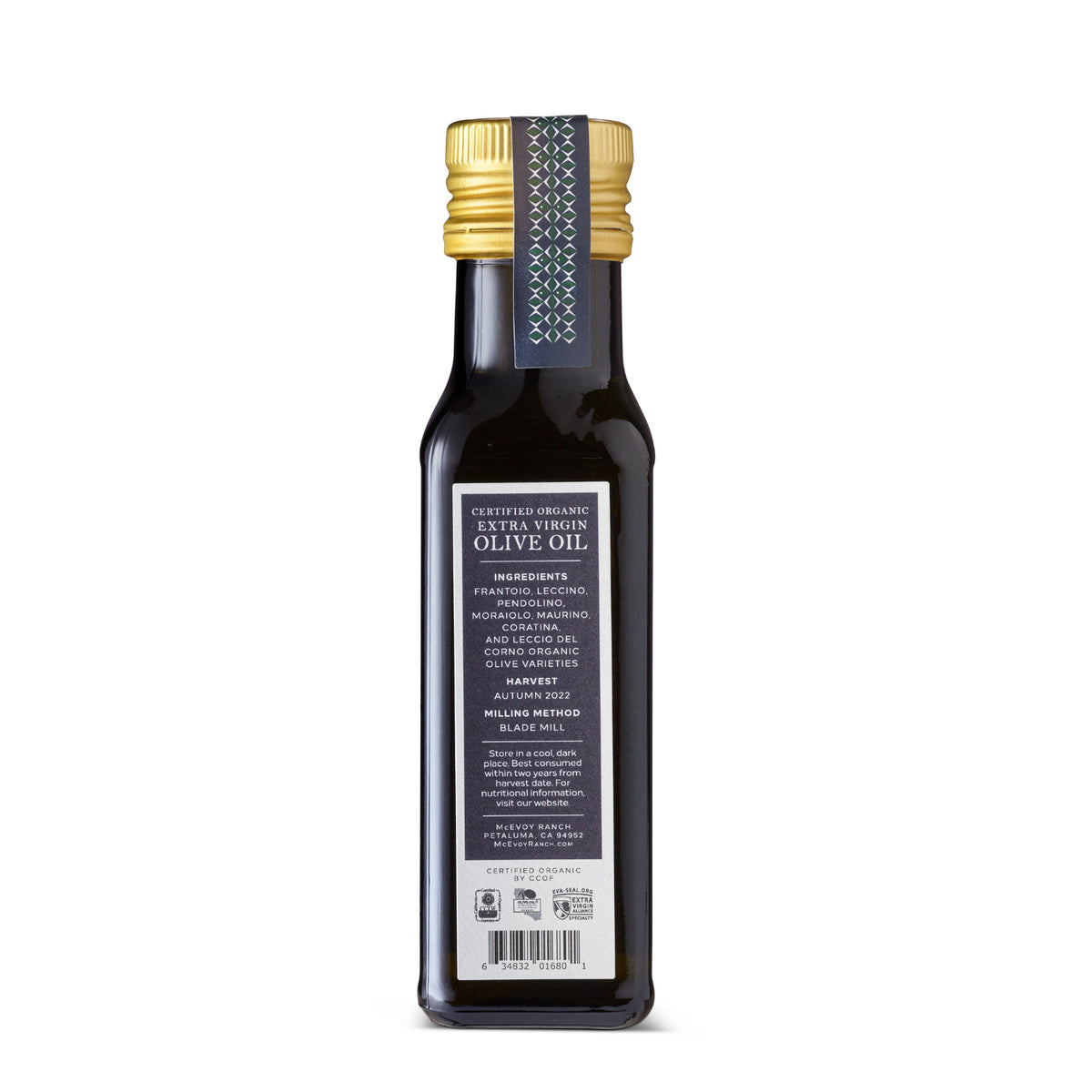 Certified Organic Extra Virgin Olive Oil