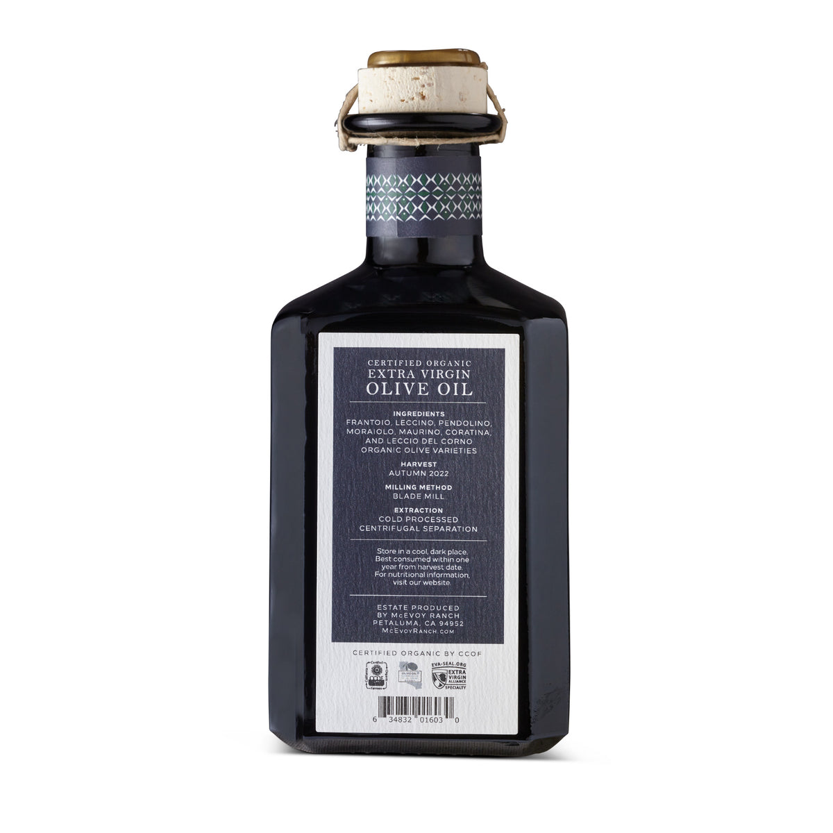 Certified Organic Extra Virgin Olive Oil