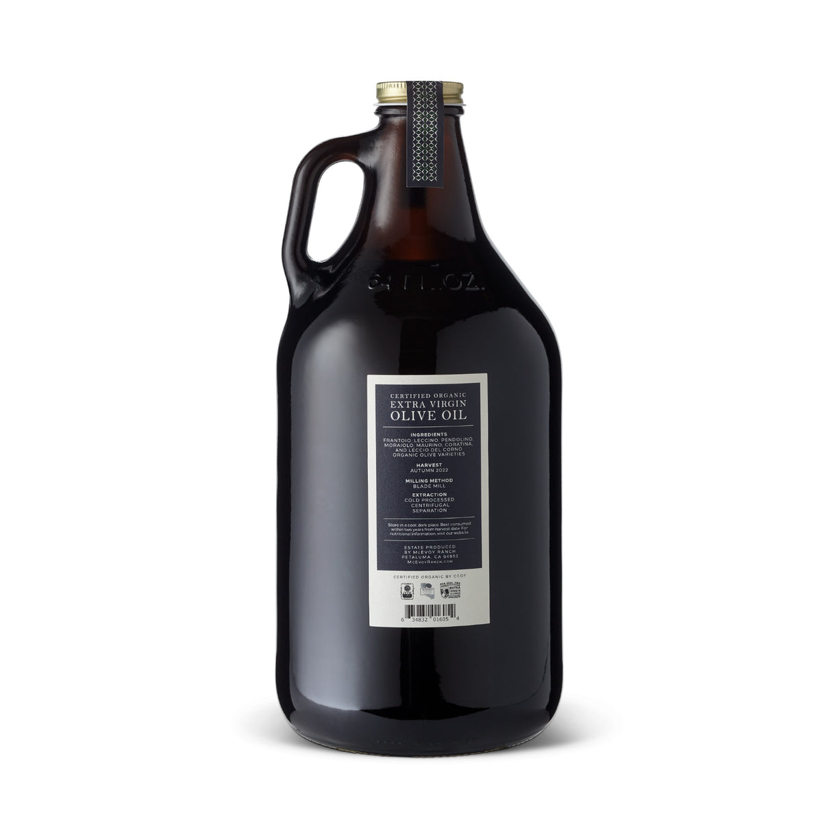 Certified Organic Extra Virgin Olive Oil