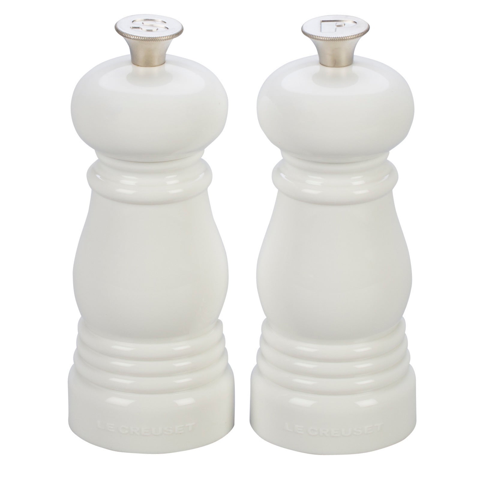 Le Creuset Petite Salt and Pepper Mill Set - White