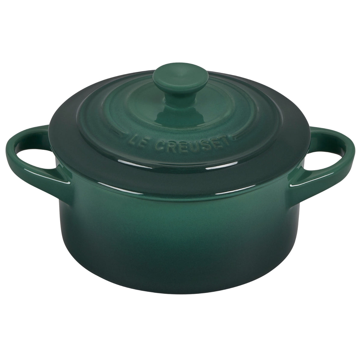 Le Creuset 3.5 Quart Emerald Green round cast iron dutch oven