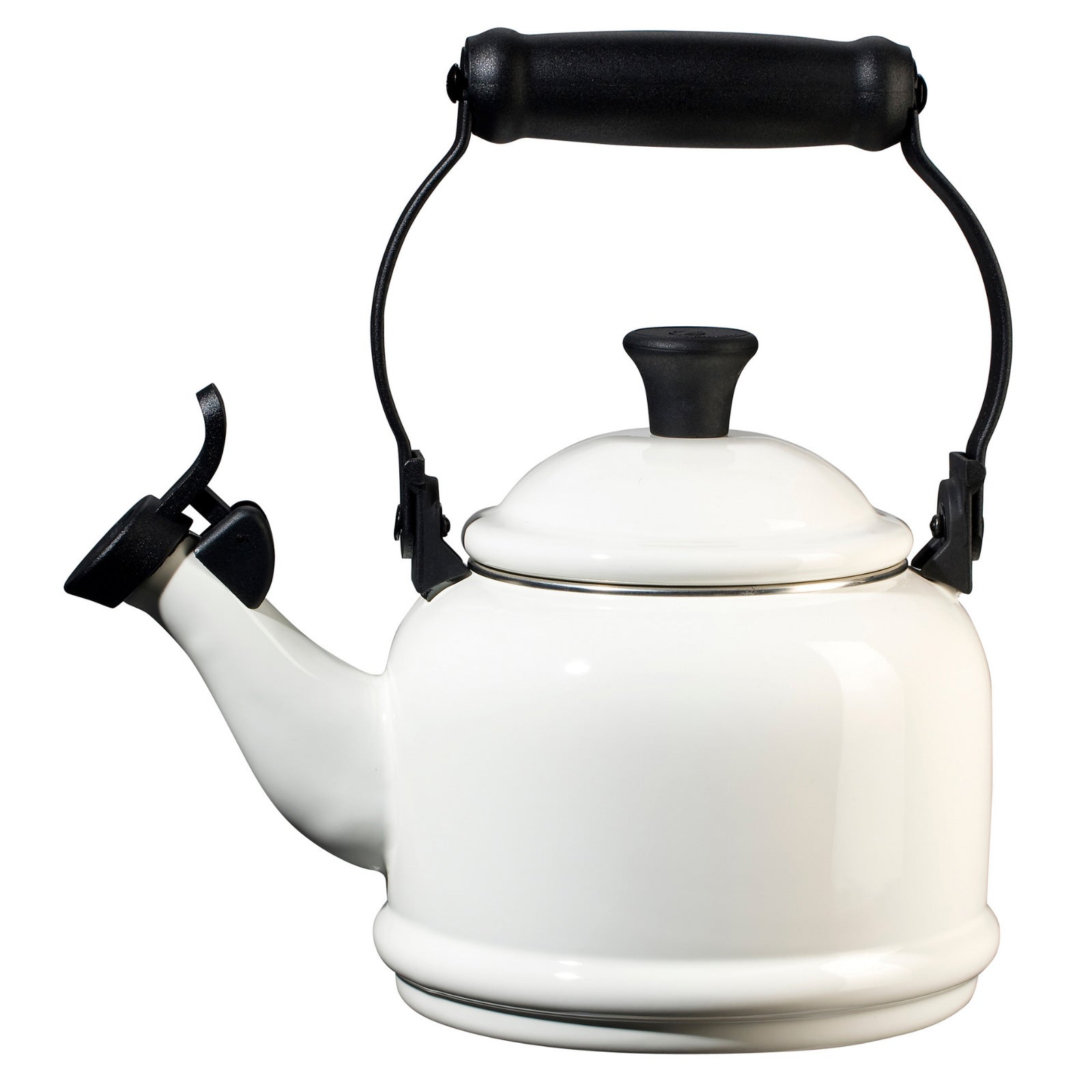 Le Creuset Large Teapot with Stainless Steel Infuser – 1 qt. White