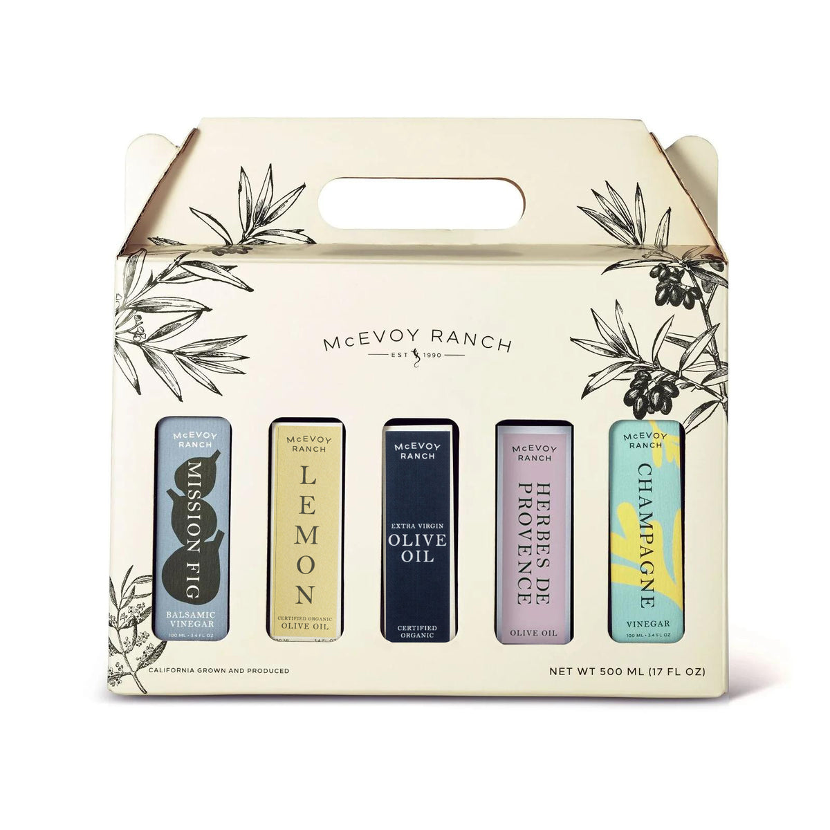 5-Piece Olive Oil &amp; Vinegar Gift Pack