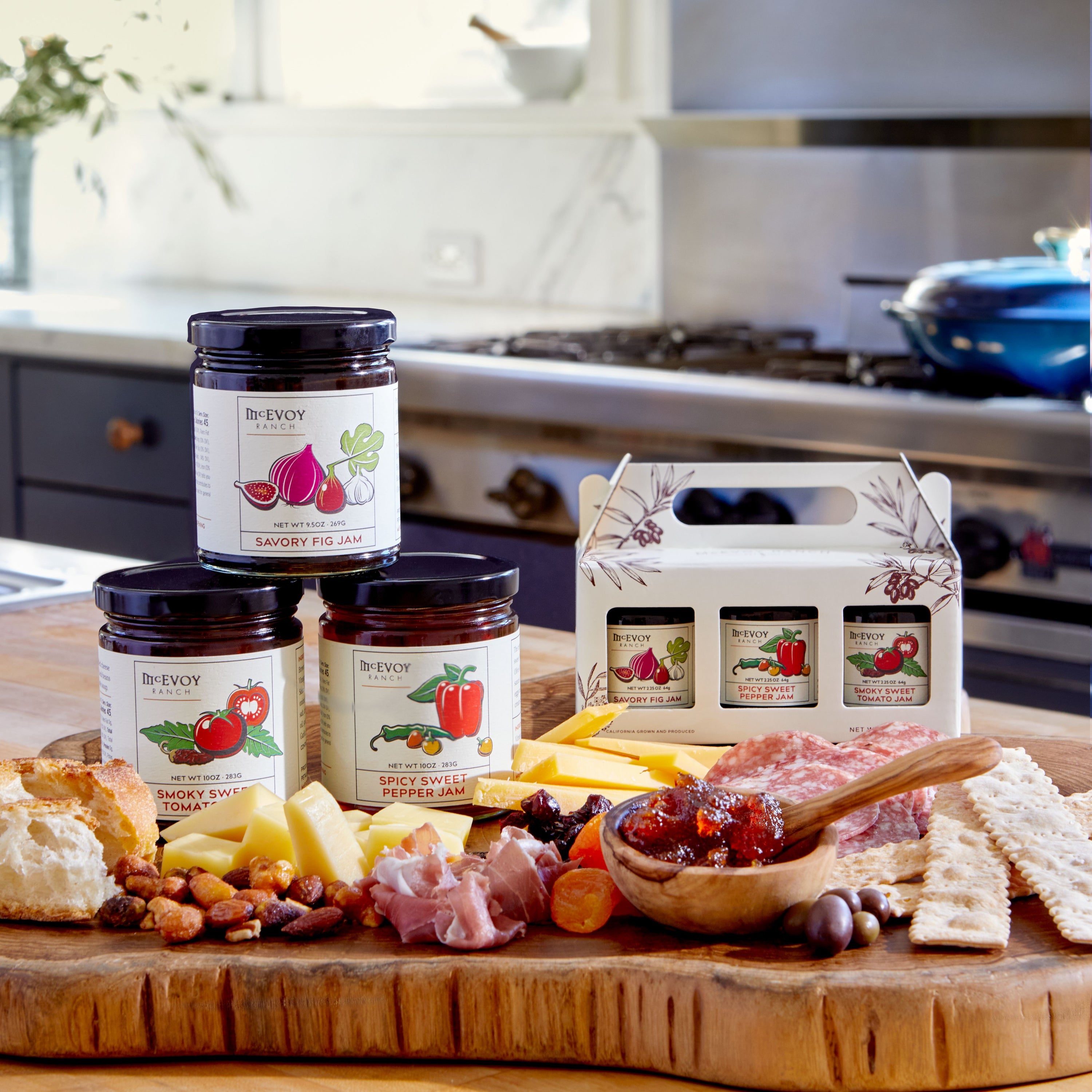 Savory Jams of Different Tastes McEvoy Ranch