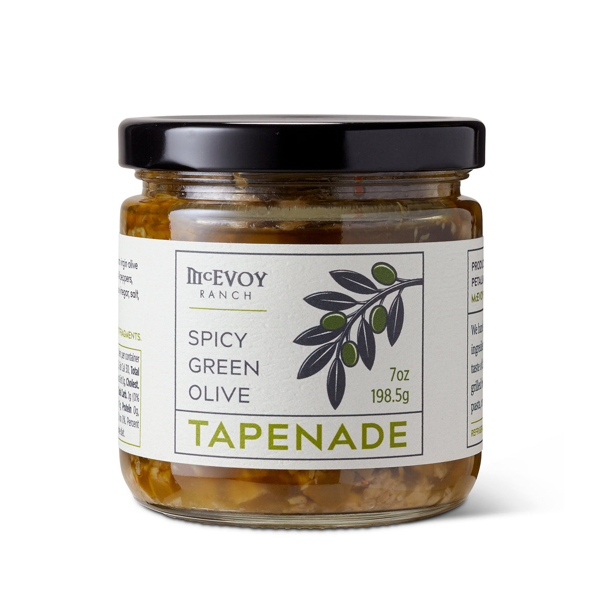 Spicy Green Olive Tapenade