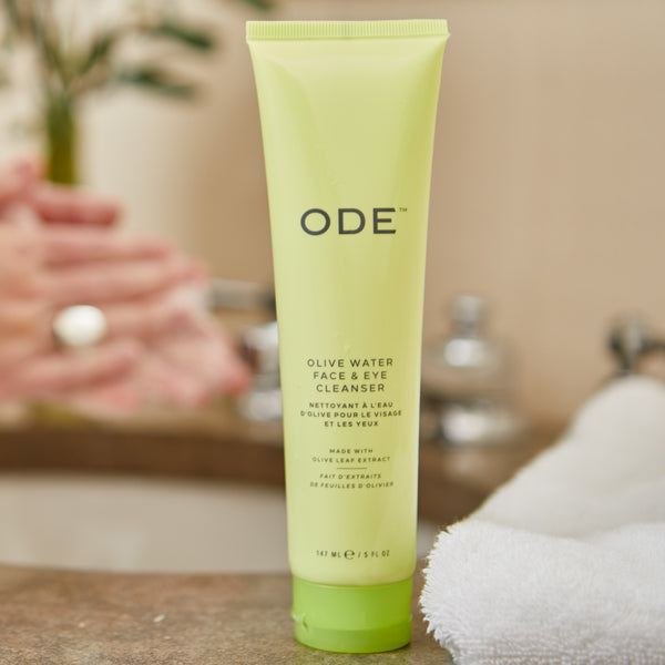 olive oil eye makeup remover in a tube