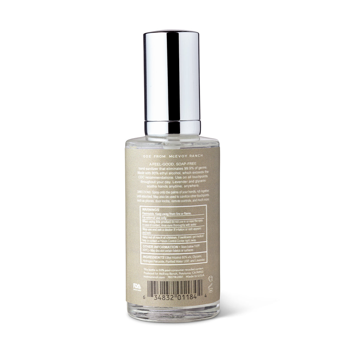 Gold Sanitizer Spritz 1.9 FL OZ