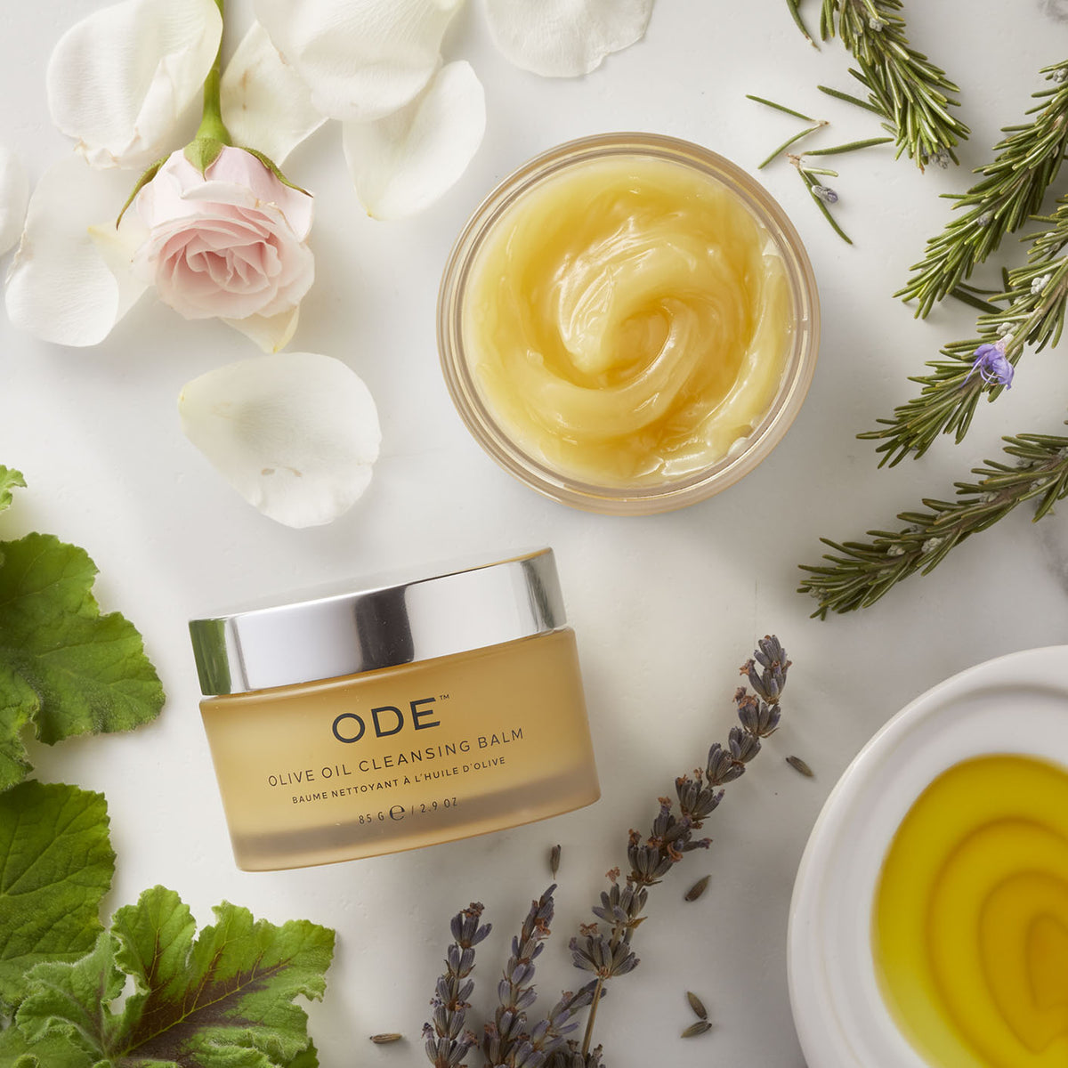 ODE Olive Oil Cleansing Balm &amp; Makeup Remover