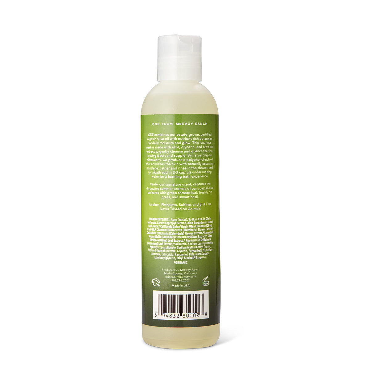 Verde Bath and Shower Gel 8 oz